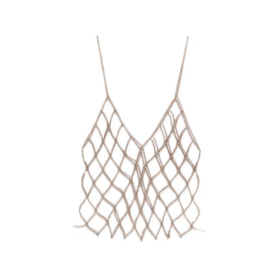 26SS 빠니깔레 민소매 티셔츠 D38TOPCRISTAL 0270 NEUTRALS