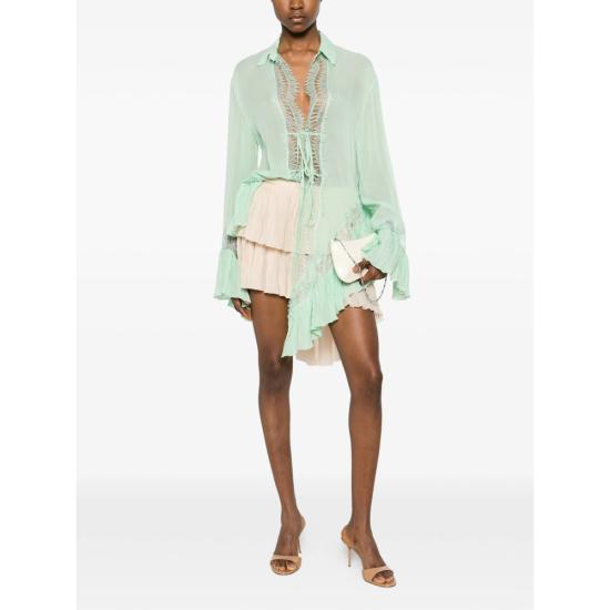 26SS 블루마린 미디 스커트 2G295A N0817 NEUTRALS - BLUMARINE