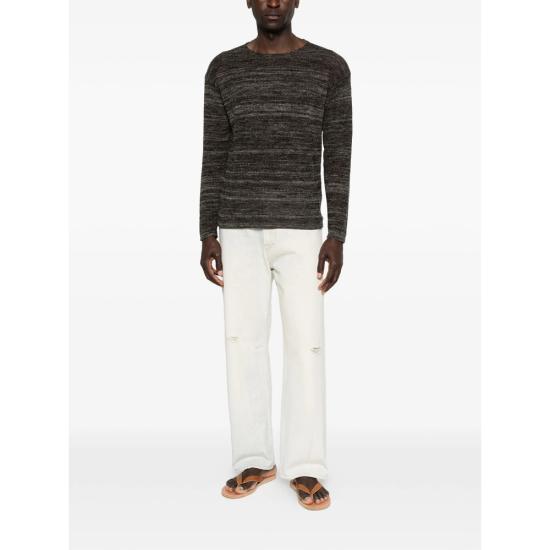 26SS 로베르토 콜리나 긴팔 티셔츠 261MYA28301 MORO BROWN GREY - ROBERTO COLLINA