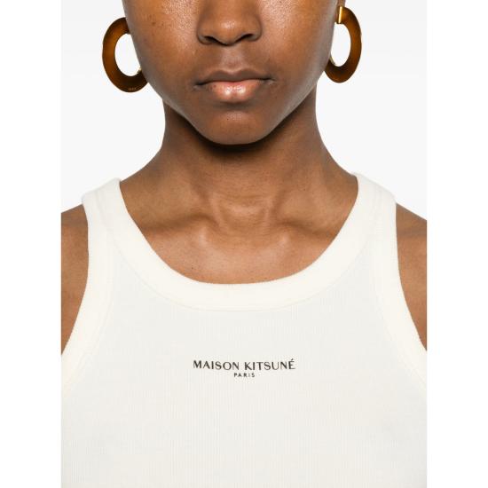 26SS 메종키츠네 민소매 티셔츠 QW00600KA0033 NOBEI NEUTRALS - MAISON KITSUNE