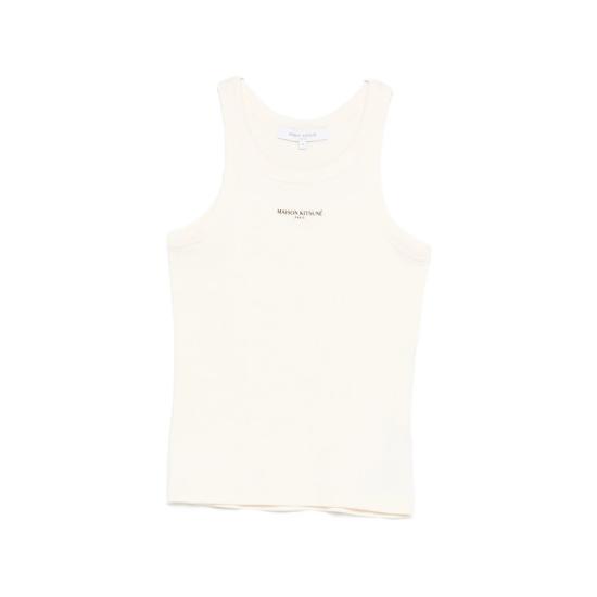 26SS 메종키츠네 민소매 티셔츠 QW00600KA0033 NOBEI NEUTRALS