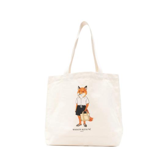 26SS 메종키츠네 숄더백 QU05108WW9042 ECRU NEUTRALS