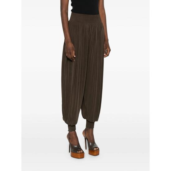 26SS 발망 테이퍼드 팬츠 GF0PN230 JJ77 8DV BROWN - BALMAIN