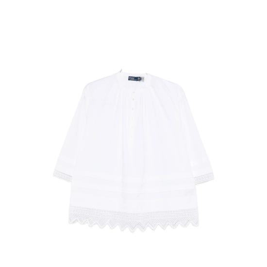 26SS 랄프 로렌 블라우스 211A12796001 WHITE