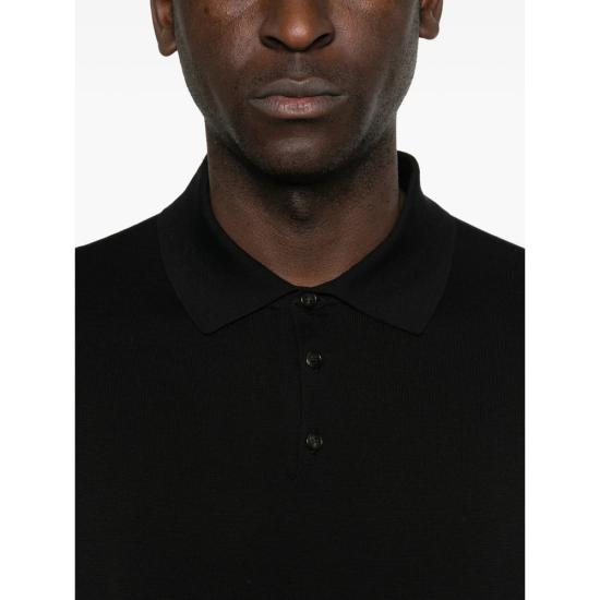 26SS 자노네 폴로 티셔츠 810362 ZQ307 Z0015 BLACK - ZANONE