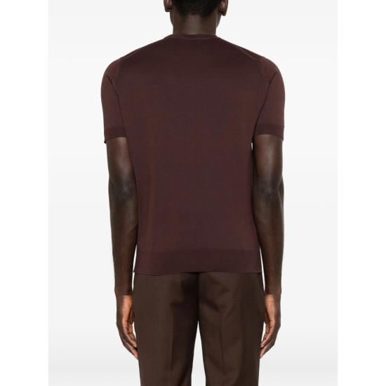 26SS 존스메들리 반팔 티셔츠 KEMPTON RAISI BROWN - JOHN SMEDLEY