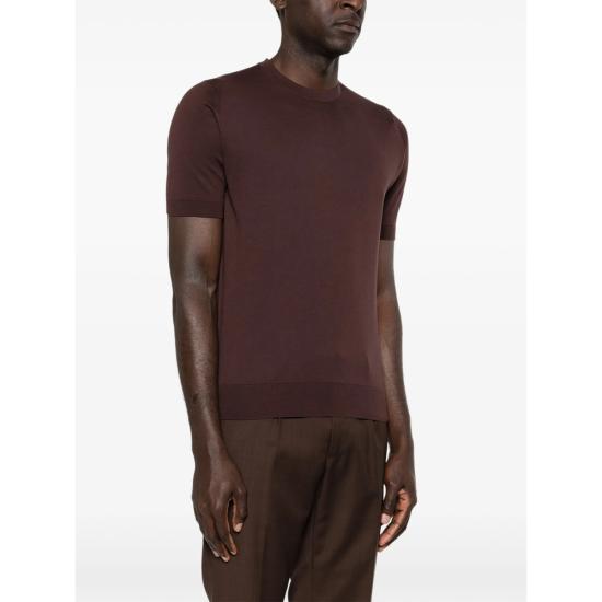 26SS 존스메들리 반팔 티셔츠 KEMPTON RAISI BROWN - JOHN SMEDLEY