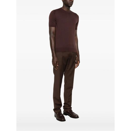 26SS 존스메들리 반팔 티셔츠 KEMPTON RAISI BROWN - JOHN SMEDLEY