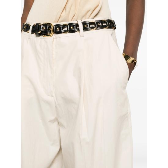 26SS 무레르 팔라초 팬츠 H10098 RUMY WFC ECRU NEUTRALS - MOORER