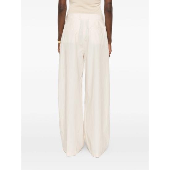 26SS 무레르 팔라초 팬츠 H10098 RUMY WFC ECRU NEUTRALS - MOORER