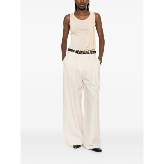 26SS 무레르 팔라초 팬츠 H10098 RUMY WFC ECRU NEUTRALS - MOORER