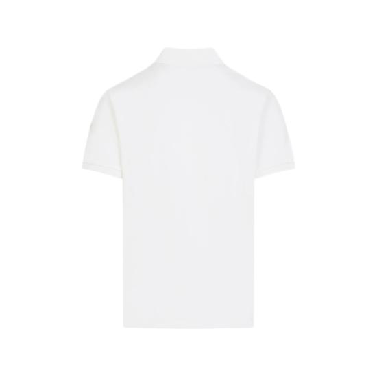 26SS 몽클레어 폴로 티셔츠 89A16 8A000 31 034 WHITE - MONCLER