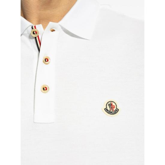 26SS 몽클레어 폴로 티셔츠 84556 8A000 26 001 WHITE - MONCLER