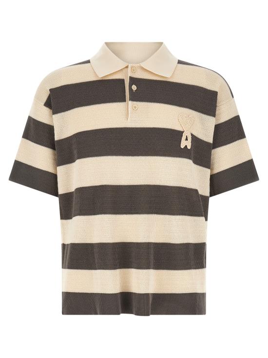 26SS 아미 폴로 티셔츠 HPL432KN0153A152 Gray