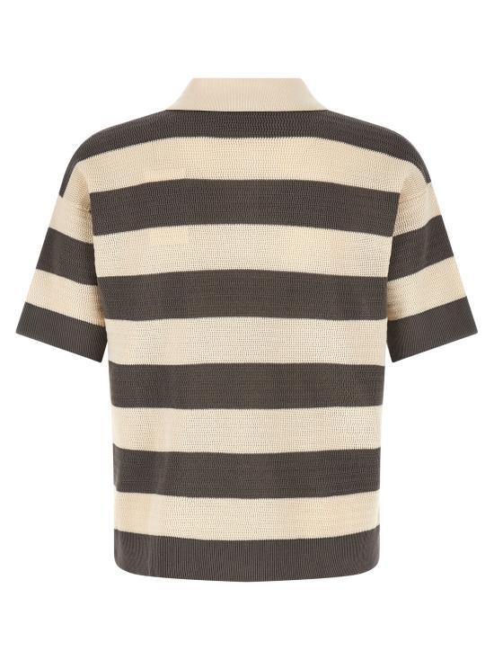 26SS 아미 폴로 티셔츠 HPL432KN0153A152 Gray - AMI