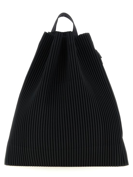 26SS 옴므 플리세 이세이 미야케 토트백 HP66AG43615 Black