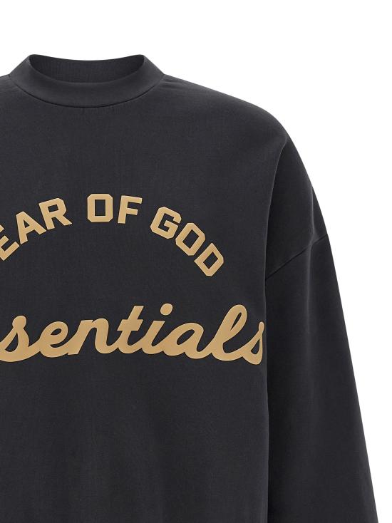 26SS 피어오브갓 긴팔 티셔츠 192SP264451FFADEDBLACK Black - FEAR OF GOD