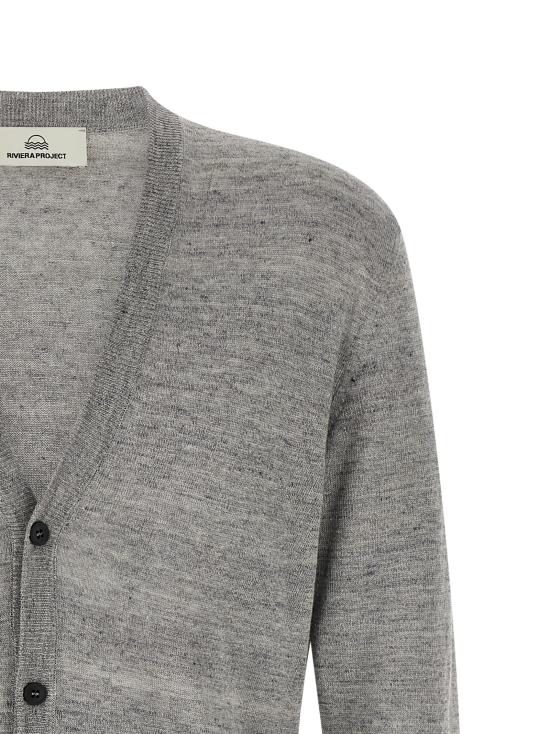 26SS 리비에라 프로젝트 가디건 PR36180SO11 Gray - RIVIERA PROJECT