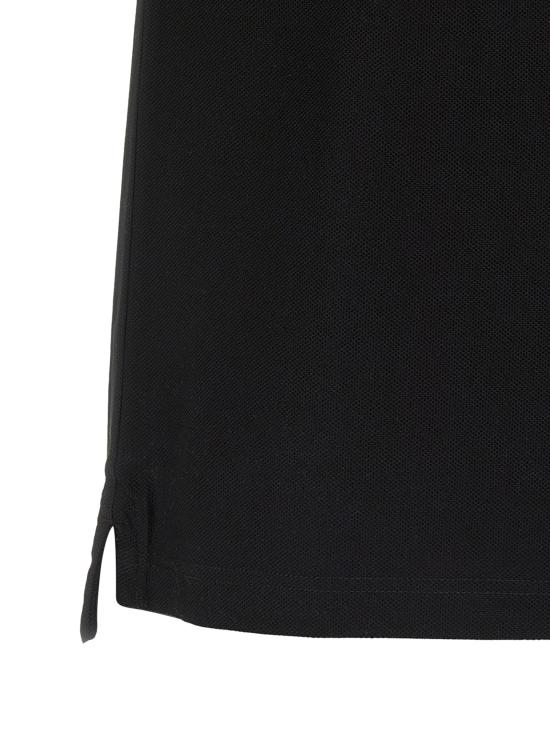 26SS 버버리 체크 트리밍 코튼 폴로셔츠 8126949BLACK Black - BURBERRY