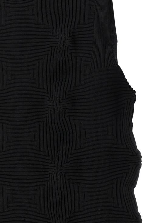 26SS 이세이 미야케 미디 원피스 IM66KH78415 Black - ISSEY MIYAKE