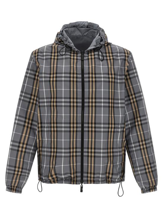 26SS 버버리 자켓 8122959WAVEBLUEIPCHECK Multicolor