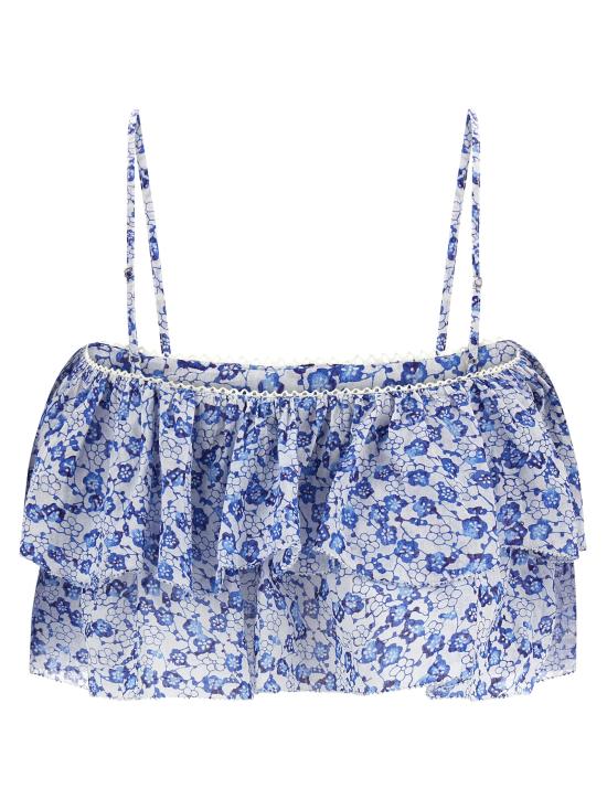 26SS 이자벨마랑에뚜왈 민소매 티셔츠 HT0845FAD1J15E30BU Blue - ISABEL MARANT ETOILE