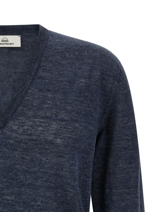 26SS 리비에라 프로젝트 스웨터 PR33180SO23 Blue - RIVIERA PROJECT