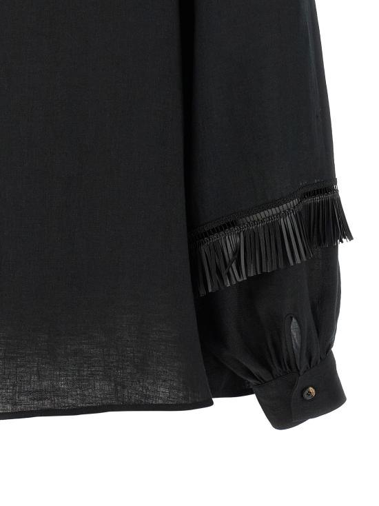 26SS 키톤 블라우스 D61425H0969003002 Black - KITON