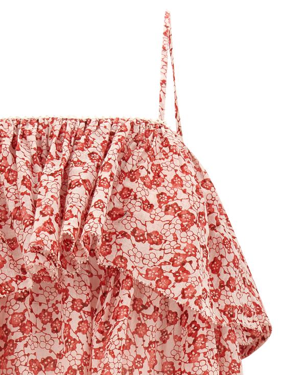 26SS 이자벨마랑에뚜왈 민소매 티셔츠 HT0845FAD1J15E70RD Red - ISABEL MARANT ETOILE