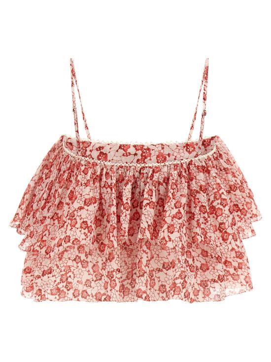 26SS 이자벨마랑에뚜왈 민소매 티셔츠 HT0845FAD1J15E70RD Red - ISABEL MARANT ETOILE