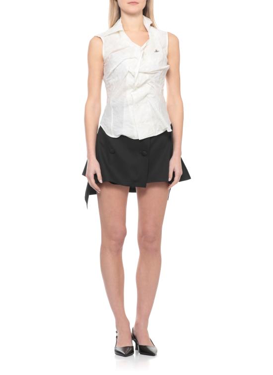 26SS 비비안웨스트우드 블라우스 15010067 W01ELA301 White - VIVIENNE WESTWOOD