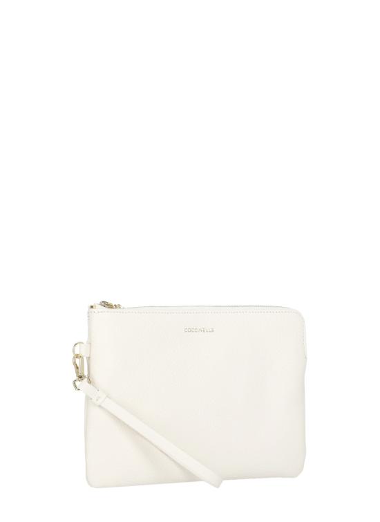 26SS 코치넬리 클러치/파우치 E5TBM190201 C ME SOFTYN17 White - COCCINELLE