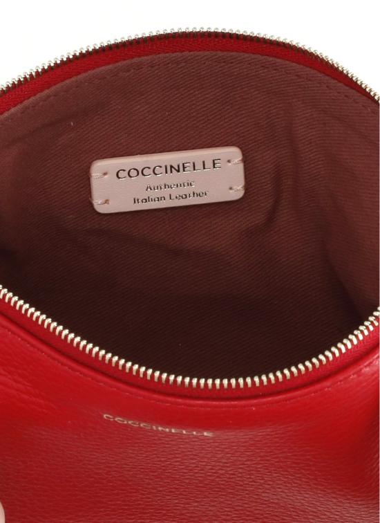 26SS 코치넬리 클러치/파우치 E5TBM190201 C ME SOFTYR02 Red - COCCINELLE
