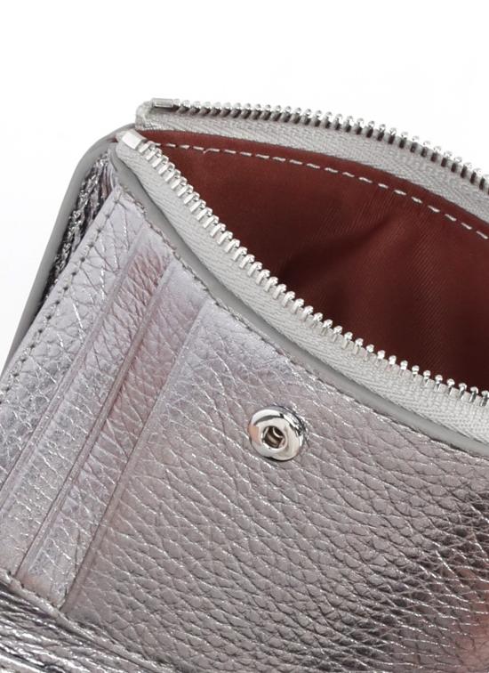26SS 코치넬리 지갑 E2MW511D101 METALLIC SOFTY43 Silver - COCCINELLE