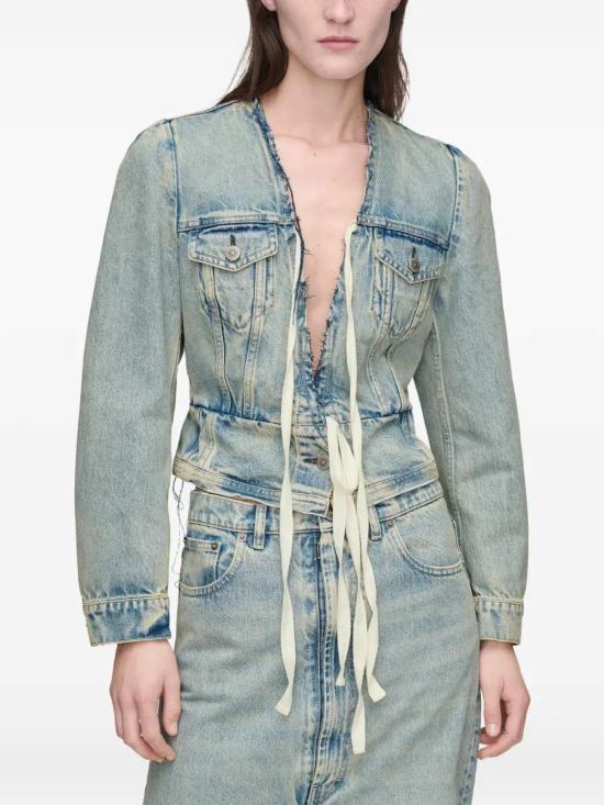 26SS 마르지엘라 자켓 S29AM0412M30066 962 ICE BLU - MAISON MARGIELA