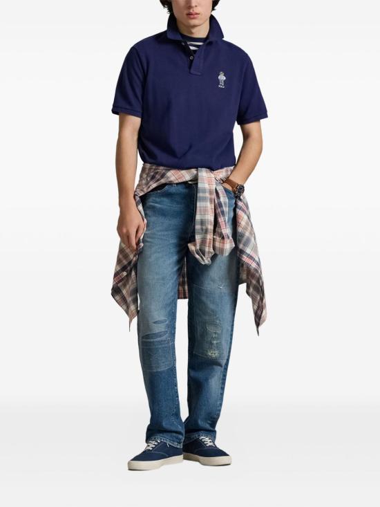 26SS 폴로 랄프로렌 폴로 티셔츠 710B14620 001 Blue - POLO RALPH LAUREN