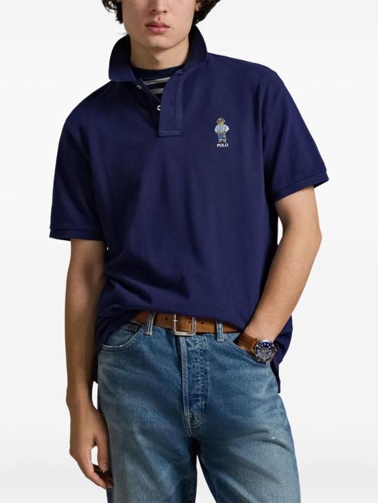 26SS 폴로 랄프로렌 폴로 티셔츠 710B14620 001 Blue - POLO RALPH LAUREN