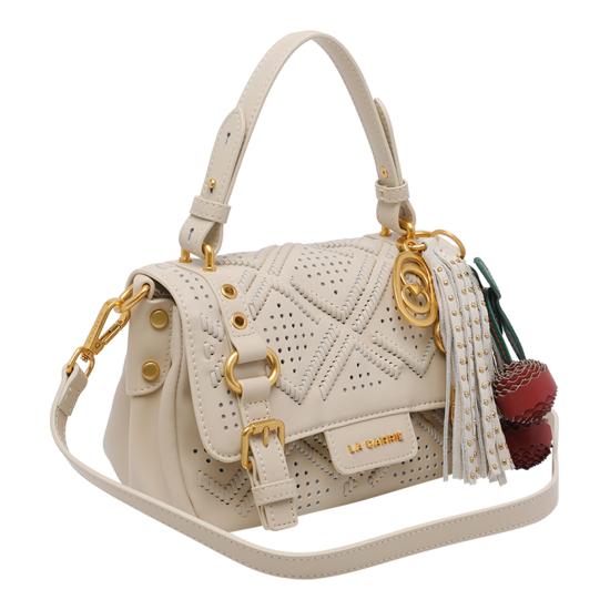 26SS 라캐리 숄더백 161PXS422LEA IVO White - LA CARRIE