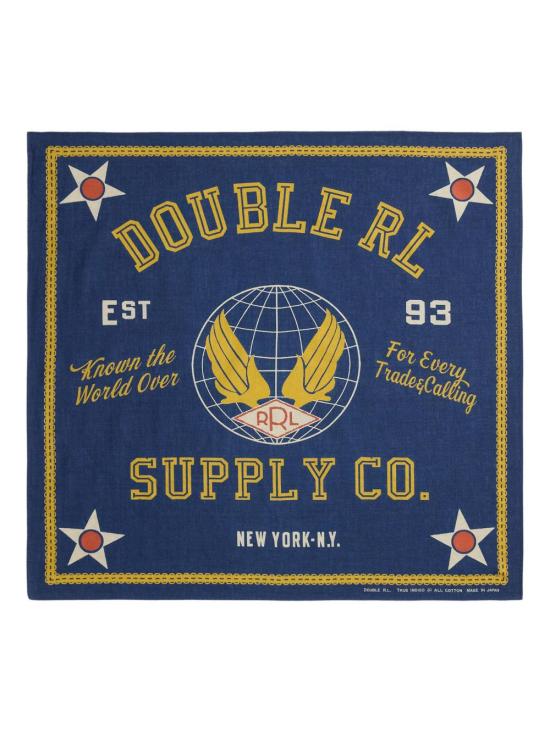 26SS 더블알엘 머플러/스카프 417P05310 001 Blue