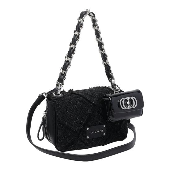 26SS 라캐리 숄더백 161MBS450CAN BLA Black - LA CARRIE