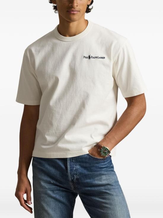 26SS 폴로 랄프로렌 반팔 티셔츠 710B13489 001 White - POLO RALPH LAUREN