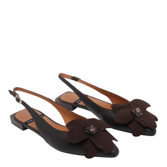 26SS 엔젤 알라르콘 플랫 슈즈 26000 530BNEXT BROWN Brown - ANGEL ALARCON