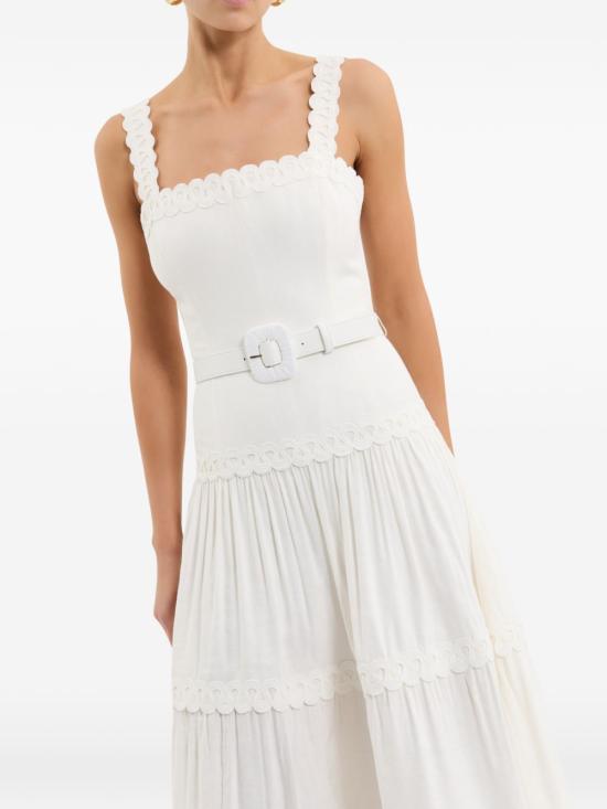 26SS 레베카 밸런스 미디 원피스 26011535 IVORY White - REBECCA VALLANCE