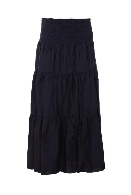 26SS 마이클 코어스 미디 스커트 MS673BFKLZ 001 Black