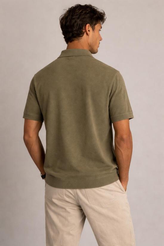 26SS 프랜지스 콜렉션 폴로 티셔츠 MA8352 VERDE Green - FRANZESE COLLECTION