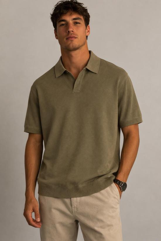 26SS 프랜지스 콜렉션 폴로 티셔츠 MA8352 VERDE Green - FRANZESE COLLECTION