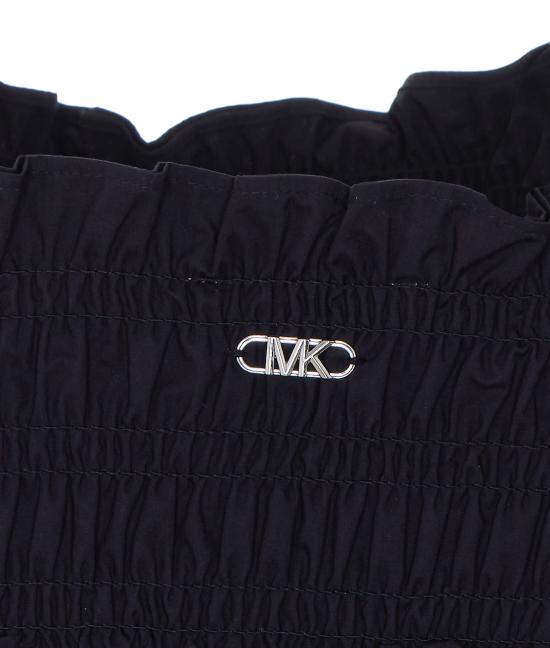 26SS 마이클 코어스 미디 원피스 MS683BFKLZ 001 Black - MICHAEL KORS