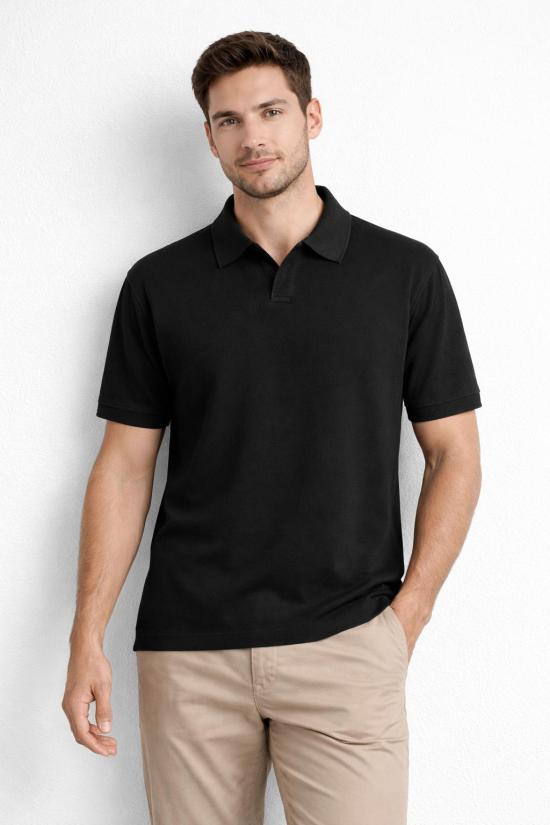 26SS 프랜지스 콜렉션 폴로 티셔츠 MA8352 NERO Black - FRANZESE COLLECTION