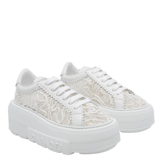 26SS 카사데이 스니커즈 2X106B0701T0580 B345 White - CASADEI