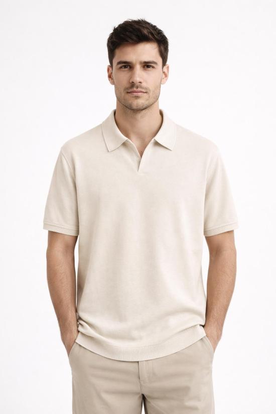 26SS 프랜지스 콜렉션 폴로 티셔츠 MA8352 BIANCO White - FRANZESE COLLECTION